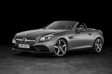 Диски і шини на Mercedes Benz SLK-Class R 172