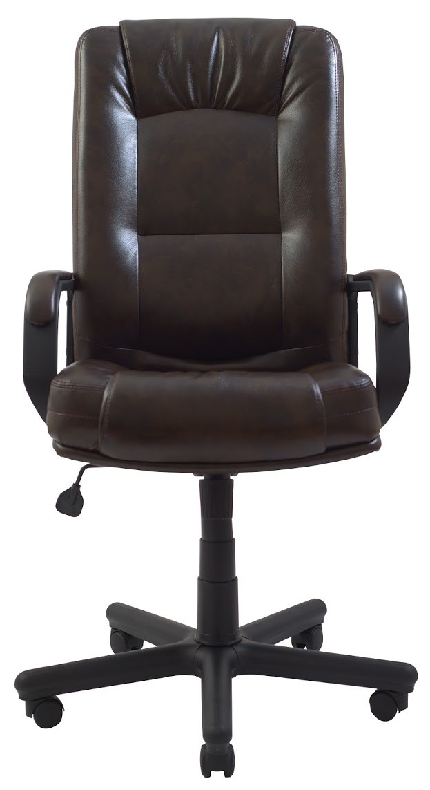 Кресло Альберто Пластик черное с накладками мягкими на подлокотниках Кресло Альберто Пластик черное с накладками мягкими на подлокотниках