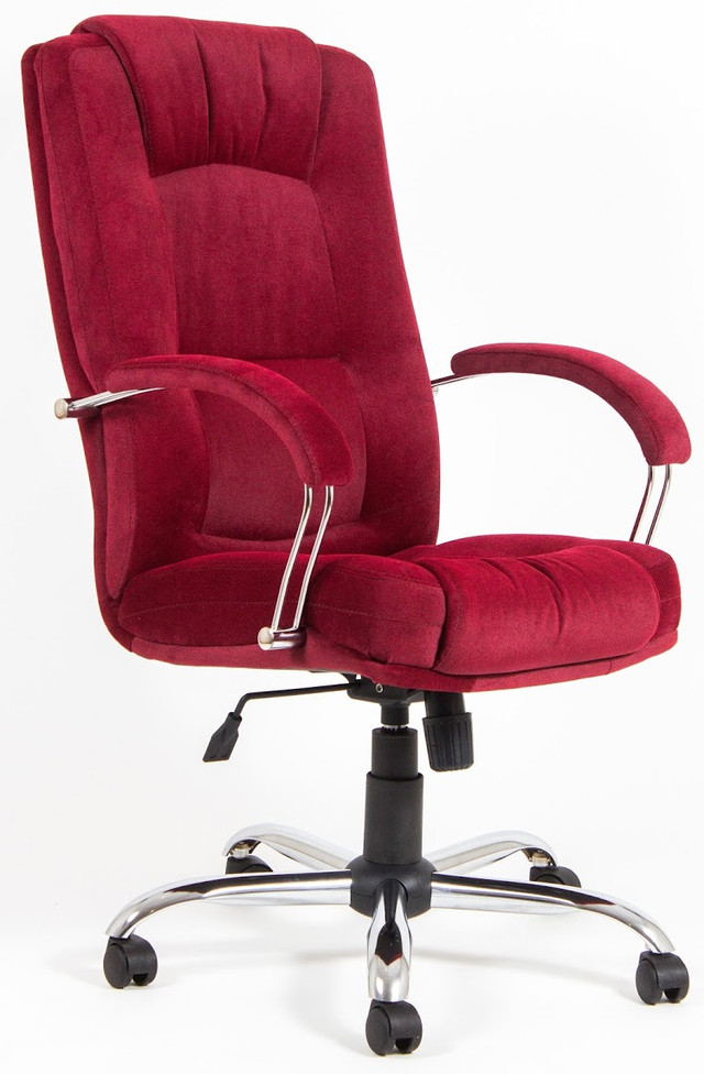 Кресло Альберто Хром красное Кресло Альберто Хром красное