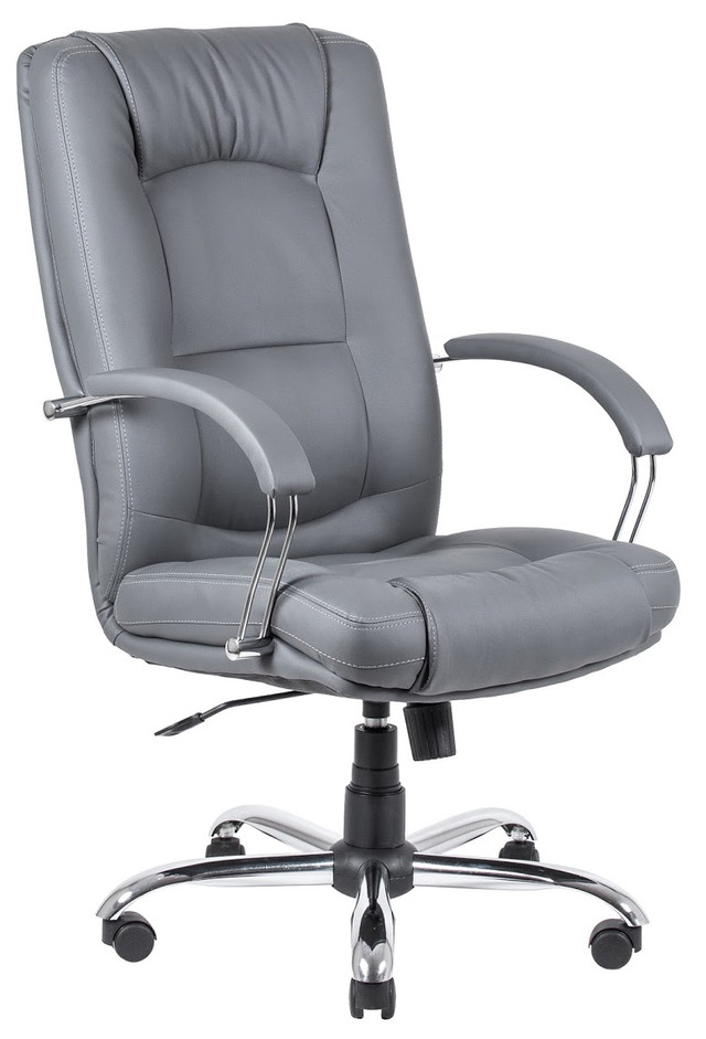 Кресло Альберто Хром серое Кресло Альберто Хром серое