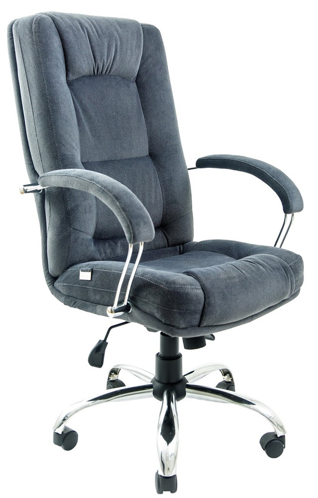 Кресло Альберто Хром темно-серый Кресло Альберто Хром темно-серый