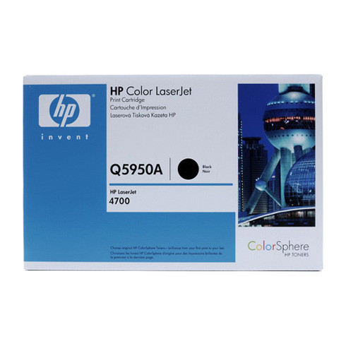HP Q5950A (643A) чорний картридж для HP для CLJ 4700