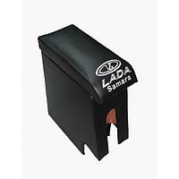 Підлокітник ВАЗ 2108/2109/21099 з вишивкою чорний