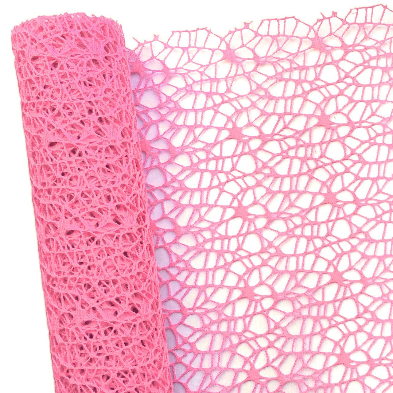 Сітка "POLY NET 1" №17 рожева (50 см х 5 ярдів), фото 1