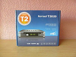 Romsat T2020 цифровий ефірний DVB-T2 ресивер