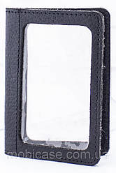 Обкладинка для пластикових документів водія Standart (флотар чорний)