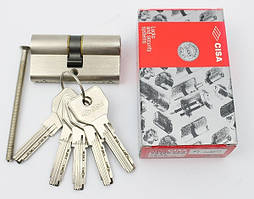 Cisa Asix 60мм 30х30 ключ/ключ нікель (Італія)