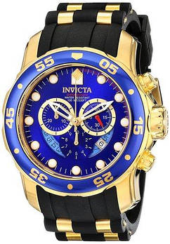 Чоловічі швейцарський годинник INVICTA 6983 Pro Diver Інвікта дайвер водонепроникні швейцарські для дайвінгу