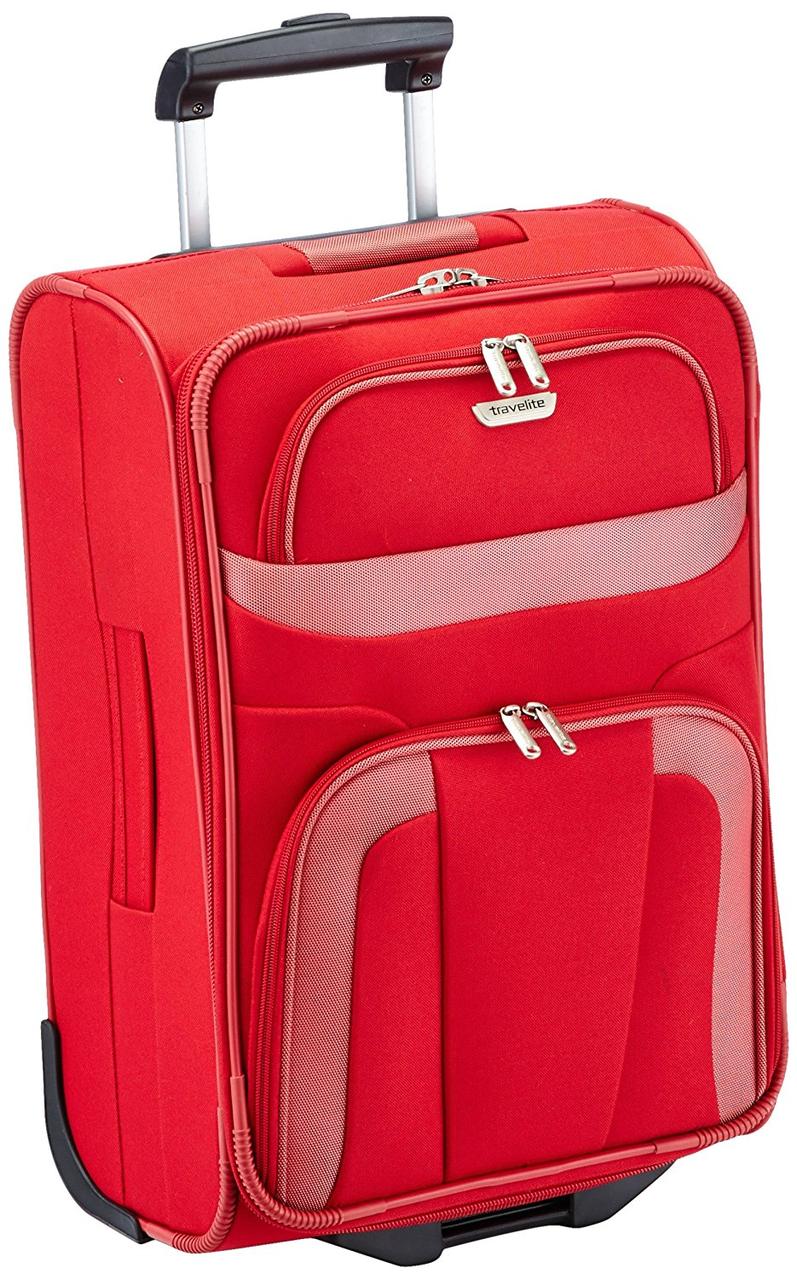 Малый чемодан на 37 л, на двух колесах Travelite  Orlando S TL098487-10, красный