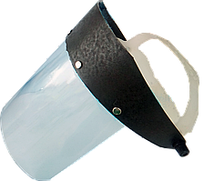 Маска-щиток прозора