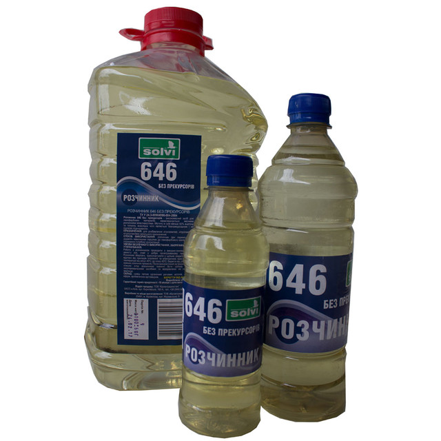 номерний розріджувач Розчинник 646 4л