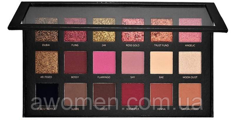 Набір тіней Huda Beauty 18 кольорів