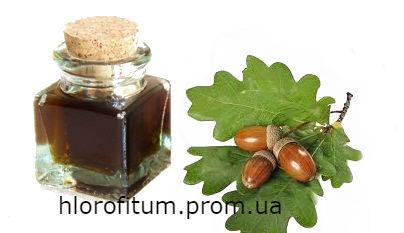 шампунь с экстрактом листьев дуба