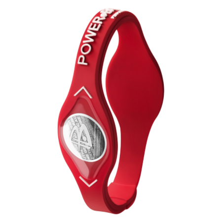 Power Balance Core Red/White S (17,5 см) - фото 1 - id-p557942962