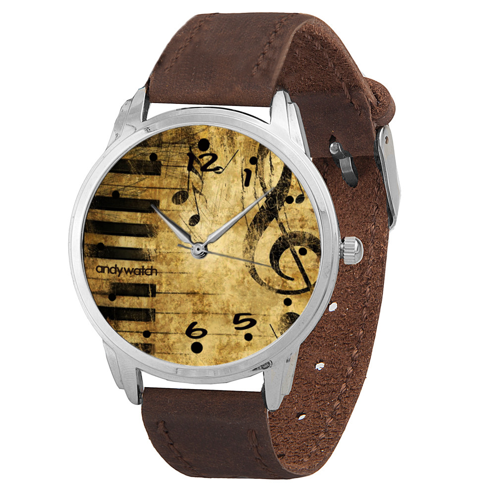 Наручний годинник AndyWatch Скрипковий ключ подарунок