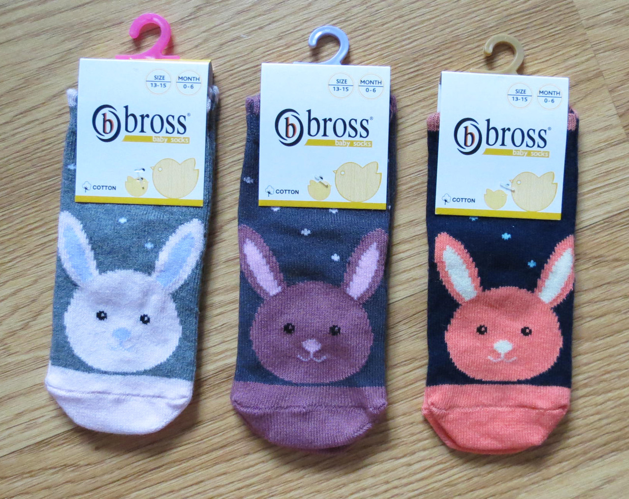 Дитячі шкарпетки (демисезон) від турецького виробника Bross (розміри 13-15, 19-21, 22) Сірий, 22