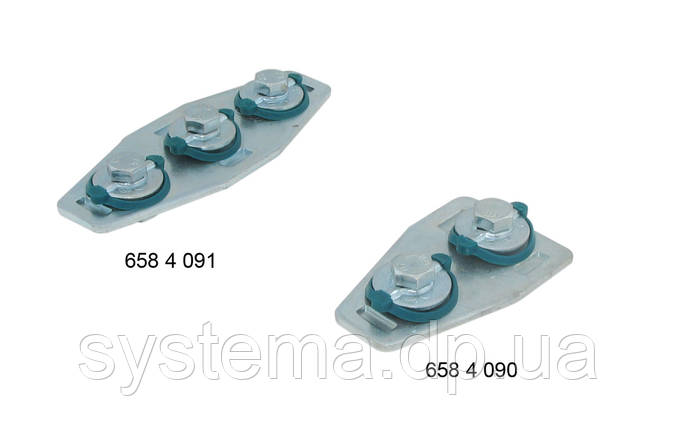 Walraven BIS RapidRail® T - і X-образні з'єднувачі 130 x 50 mm, фото 1