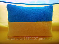 Флаг Украины, подушка флаг маленькая 30х20см