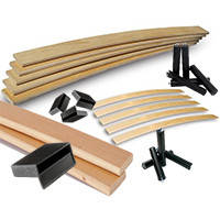 Ламелі, кріплення ламелей, ніжки для каркасів