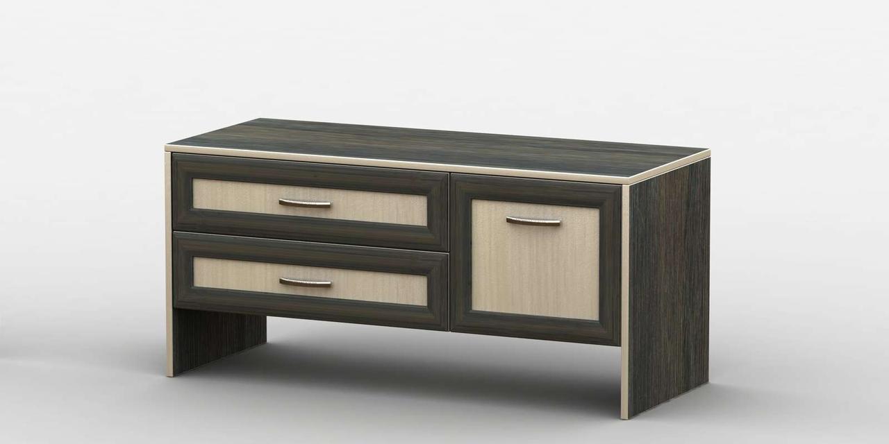 Тумба під телевізор у вітальню з МДФ/ДСП АКМ-235 Тіса меблі, фото 1