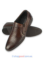 Туфлі чоловічі класичні Tapi A-5371 коричневого кольору