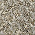 Тканини компаньйони для штор амвир вензель т. беж, фото 2