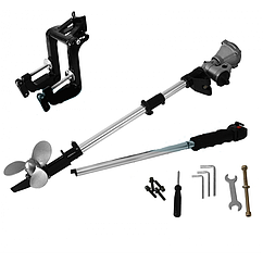 Насадка-весло Вітязь на човновий мотор (Для переділки бензокоси в човновий мотор)