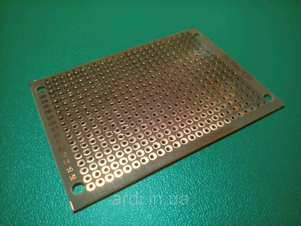 Монтажна макетна плата PCB 5x7 см, фото 1