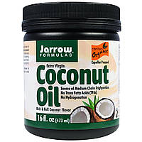 Jarrow Formulas Органическое кокосовое масло холодного отжима 473 г