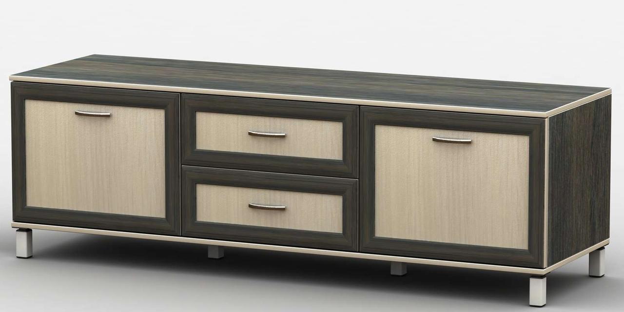 Тумба під телевізор у вітальню з МДФ/ДСП АКМ-207 Тіса меблі, фото 1