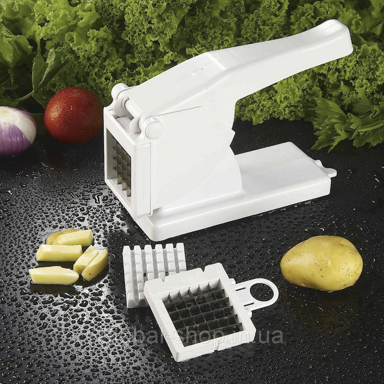 Машинка для нарезки картофеля фри, измельчитель овощей Картофелерезка ...