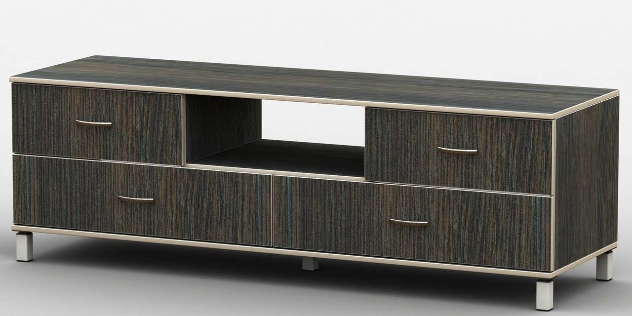 Тумба під телевізор у вітальню з МДФ/ДСП АКМ-212 Тіса меблі, фото 1