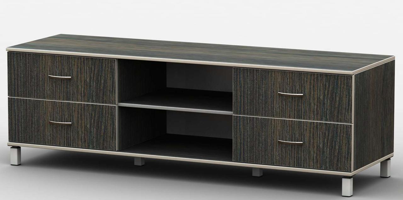 Тумба під телевізор у вітальню з МДФ/ДСП АКМ-208 Тіса меблі, фото 1