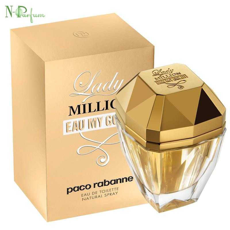 Туалетна вода (тестер) Paco Rabanne Lady Million Eau My Gold! 80 мл, фото 1