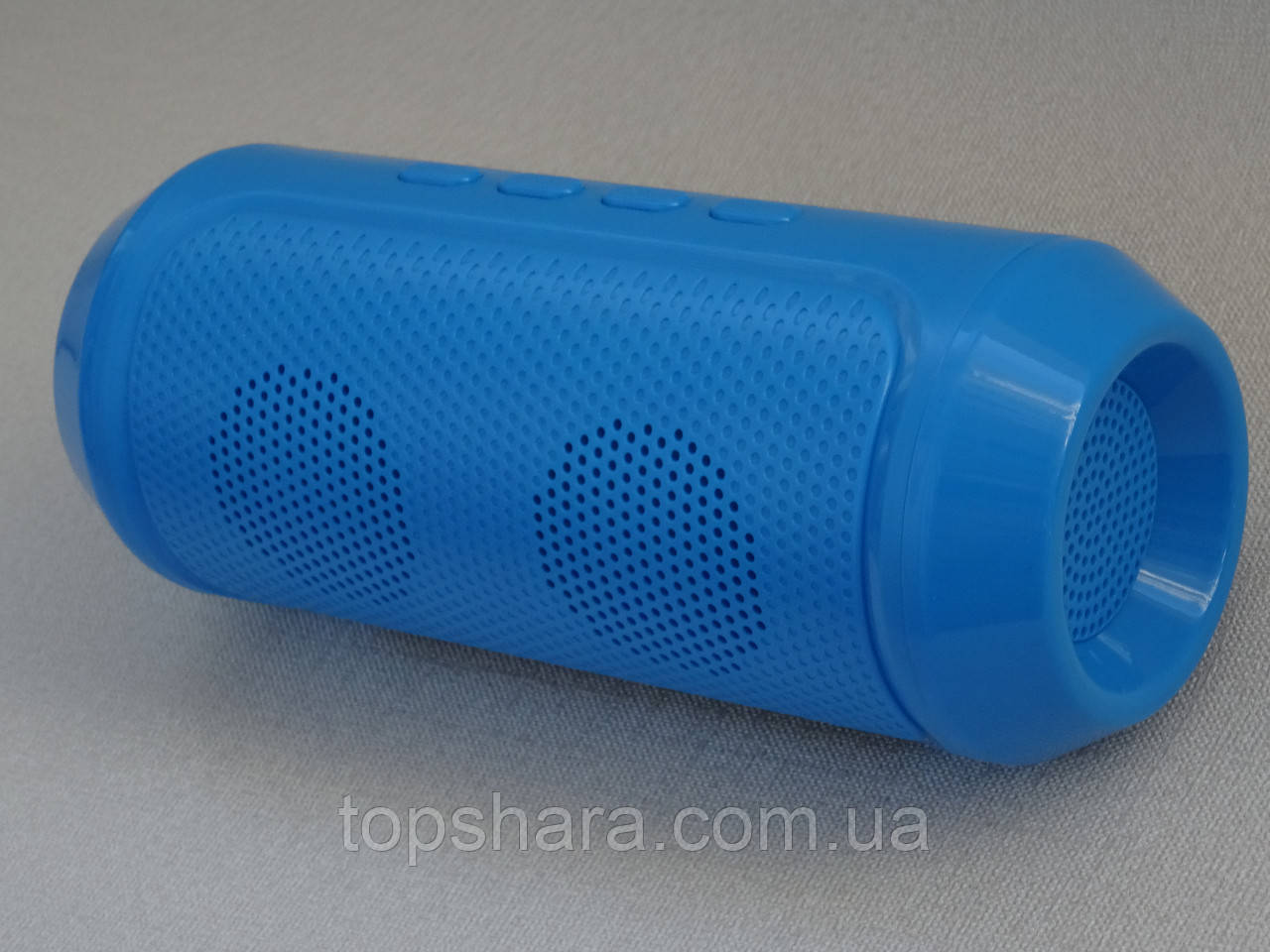 Колонка портативна Bluetooth Q610, музична колонка з підсвіткою, мобільна mp3 колонка (синя)