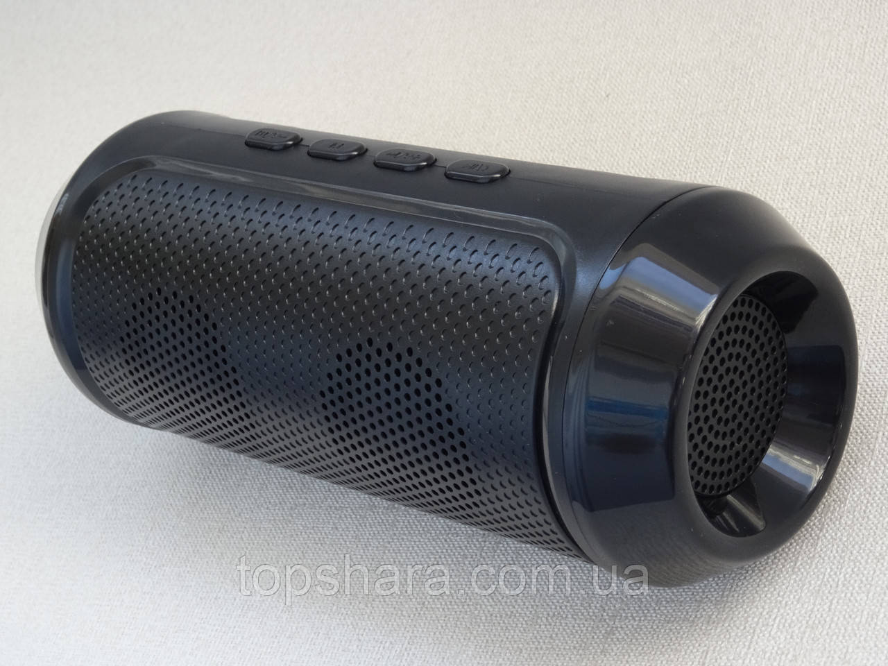 Колонка портативна Bluetooth Q610, музична колонка з підсвіткою, мобільна mp3 колонка (чорна)