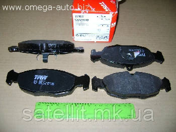 Колодки торм. GDB1040 (пр.-во TRW), GDB1040