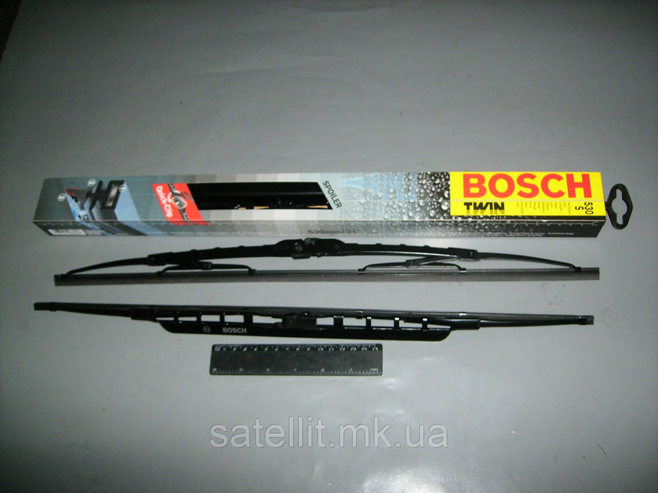 Щітка склооч. BOSCH (к/т) (530/530) 2108-09 530S, 3397118401, фото 1