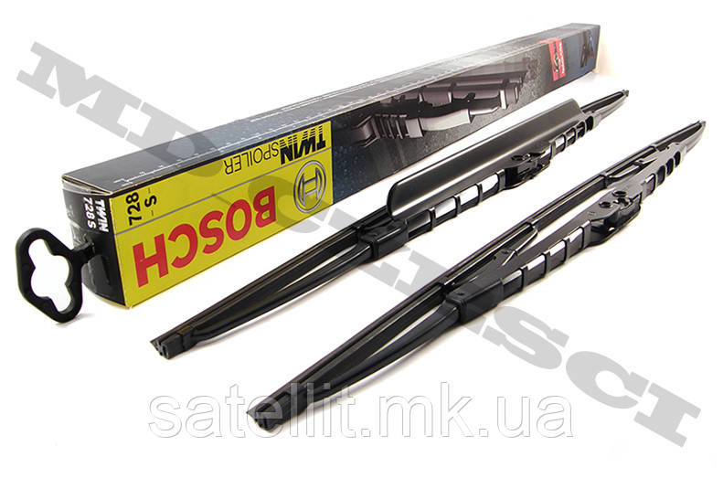 Щітка склооч. BOSCH (к/т) (550/500) 551, 3397118422, фото 1