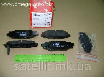 Колодки торм. GDB3373 (пр.-во TRW), GDB3373
