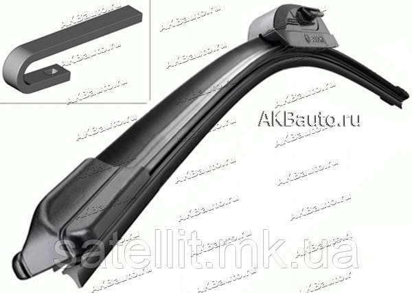 Щітка склооч. BOSCH (к/т) (700/650) A100S, 3397007100