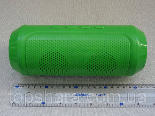 Портативная колонка Bluetooth Q610, музыкальная акустика блютуз (зелёная)