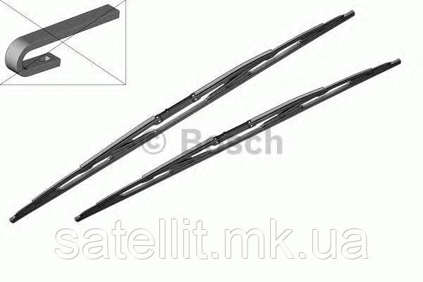 Щітка склооч. BOSCH (к/т) (650/550) 539, 3397001539, фото 1