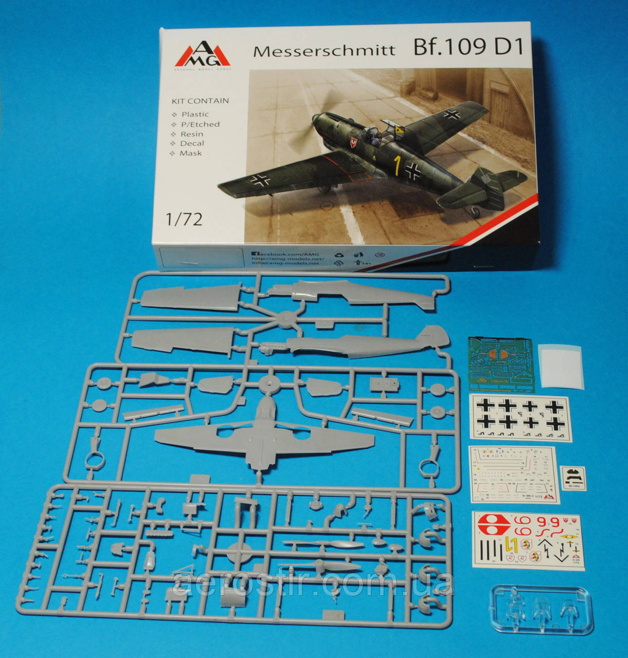 Messerschmitt Bf.109D-1 1/72 AMG 72409