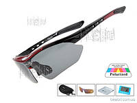 Спортивные очки RockBros ORIGINAL Polarized LIGHT 1 линза Цвет: Красный