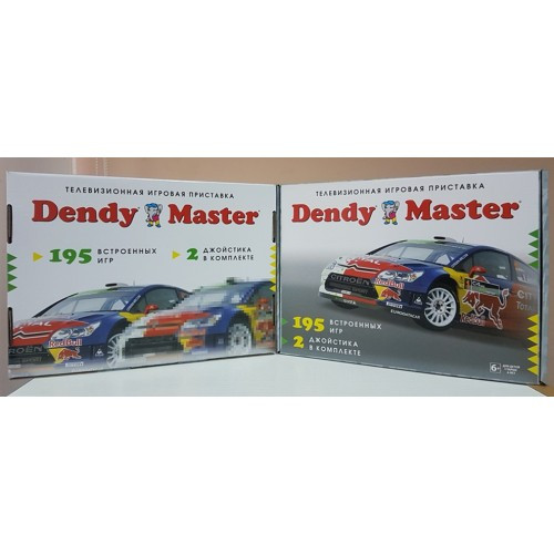 Dendy Master 8 Bit Денді Майстер 8 бітів із вбудованими 195 іграми