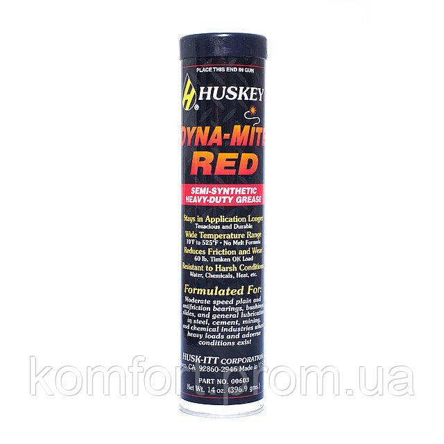 Мастило HUSKEY DYNAMITE RED (для високого навантаження) 397гр.