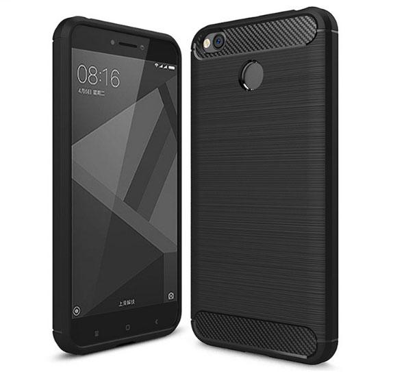 Протиударний бампер Primo Carbon Fiber Series для Xiaomi Redmi 4X - Black