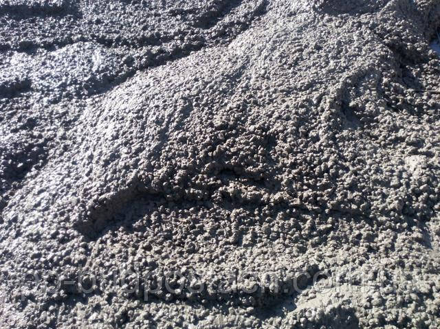 Вибрированный бетон