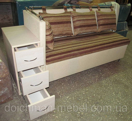 Диванчик на кухню с тумбочкой и ящиком серии "Комфорт" производство на ...